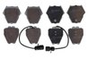 Set placute frana QUARO QP9276