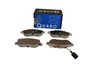 Set placute frana QUARO QP9623