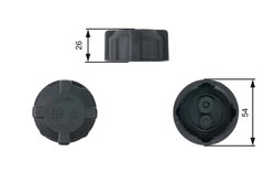 BUSON VAS EXPANSIUNE GATES RC202 - Compatibil cu ALFA ROMEO, AUSTIN, AUTOBIANCHI, CITROEN, FIAT, LANCIA, PEUGEOT, RENAULT, ROVER