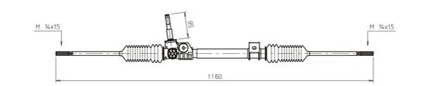 Caseta directie General Ricambi RE4048