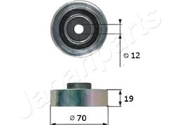 ROLA GHIDARE CUREA TRANSMISIE JAPANPARTS RP-815 - Compatibil cu SUZUKI
