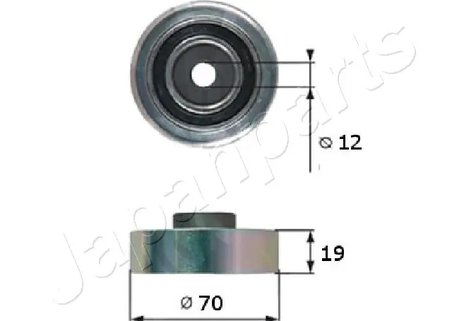 Rola ghidare curea transmisie Japanparts RP-815