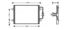 Radiator climatizare Ava Quality Cooling RTA5256