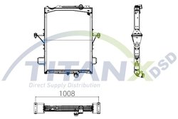 RADIATOR RACIRE MOTOR TITANX RX129011 - Compatibil cu VOLVO