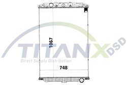Radiator racire motor TITANX RX179004