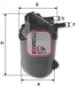 Filtru combustibil Sofima S 1061 NR