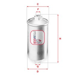 Filtru combustibil Sofima S 1504 B