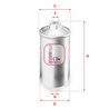 Filtru combustibil Sofima S 1504 B