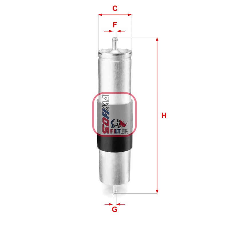Filtru combustibil Sofima S 1839 B