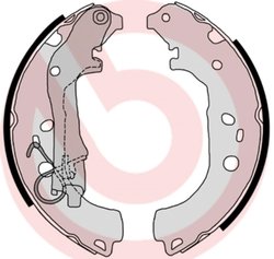 Set saboti frana Brembo S 23 518