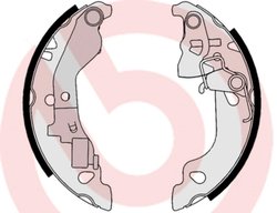 SET SABOTI FRANA BREMBO S 23 520 - Compatibil cu FIAT, ZASTAVA