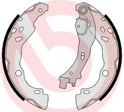 Set saboti frana Brembo S 23 523