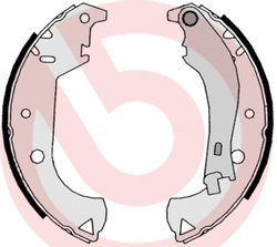 SET SABOTI FRANA BREMBO S 23 524 - Compatibil cu CADILLAC, FIAT