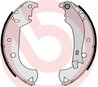 SET SABOTI FRANA BREMBO S 23 524 - Compatibil cu CADILLAC, FIAT