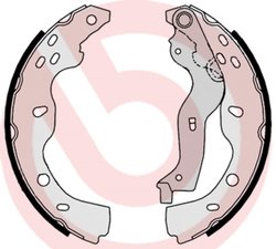 Set saboti frana Brembo S 23 532