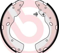 Set saboti frana Brembo S 23 576