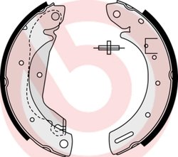 SET SABOTI FRANA BREMBO S 23 577 - Compatibil cu FORD, NISSAN