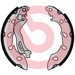 Set saboti frana Brembo S 24 553