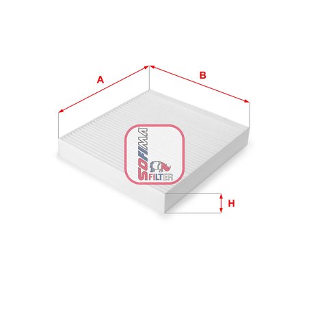 FILTRU AER HABITACLU SOFIMA S 3115 C - Compatibil cu ALFA ROMEO, FERRARI