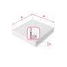 FILTRU AER HABITACLU SOFIMA S 3115 C - Compatibil cu ALFA ROMEO, FERRARI