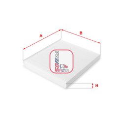 FILTRU AER HABITACLU SOFIMA S 3209 C - Compatibil cu ALFA ROMEO