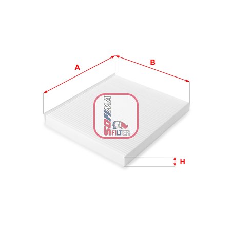 FILTRU AER HABITACLU SOFIMA S 3209 C - Compatibil cu ALFA ROMEO
