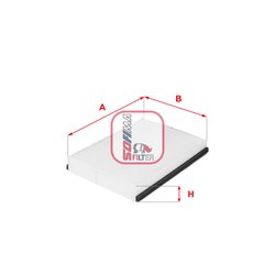 Filtru aer habitaclu Sofima S 3211 C