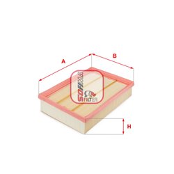 FILTRU AER SOFIMA S 3302 A - Compatibil cu FIAT