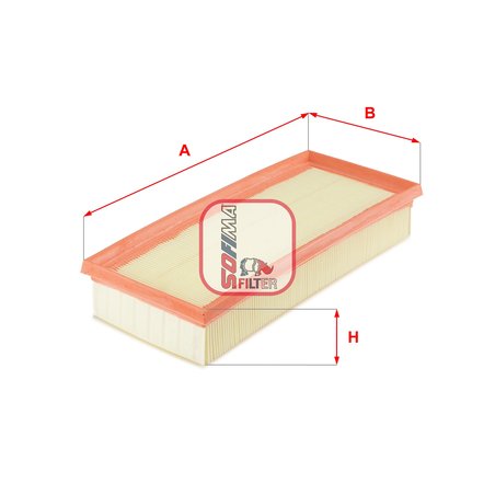 FILTRU AER SOFIMA S 3485 A - Compatibil cu MERCEDES-BENZ