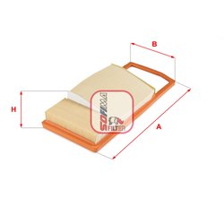 FILTRU AER SOFIMA S 3795 A - Compatibil cu FIAT