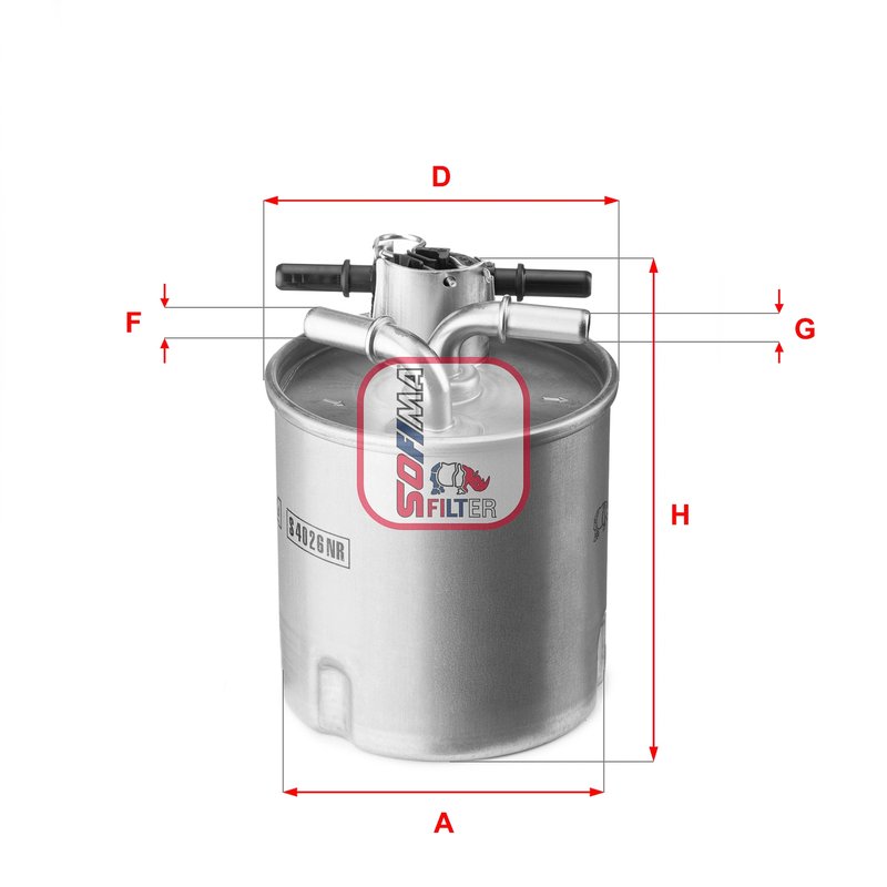 Filtru combustibil Sofima S 4026 NR