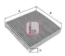 Filtru aer habitaclu Sofima S 4105 CA