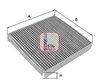 Filtru aer habitaclu Sofima S 4105 CA