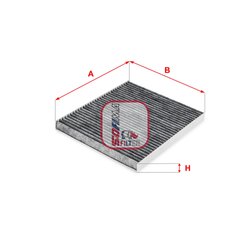 Filtru aer habitaclu Sofima S 4256 CA
