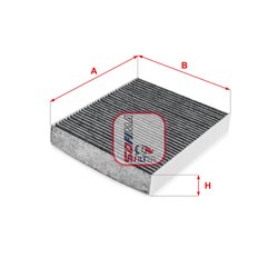 Filtru aer habitaclu Sofima S 4296 CA