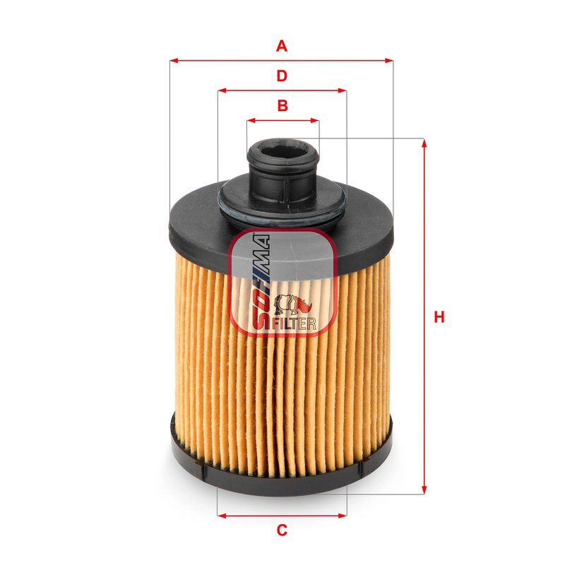 FILTRU ULEI SOFIMA S 5031 PE - Compatibil cu ALFA ROMEO, FIAT, FORD, LANCIA, OPEL, SUZUKI, TATA, VAUXHALL