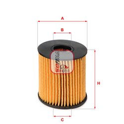 Filtru ulei Sofima S 5060 PE