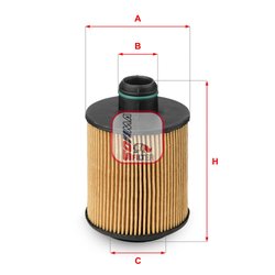 Filtru ulei Sofima S 5061 PE