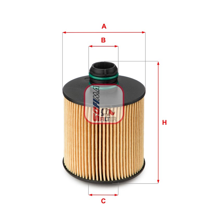 FILTRU ULEI SOFIMA S 5083 PE - Compatibil cu ALFA ROMEO, FIAT, JEEP, LANCIA, OPEL, SUZUKI, VAUXHALL