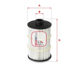 FILTRU ULEI SOFIMA S 5090 PE - Compatibil cu AUDI, BENTLEY