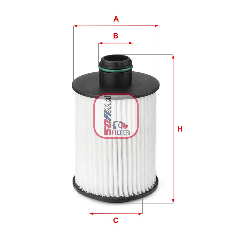 Filtru ulei Sofima S 5093 PE