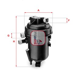 FILTRU COMBUSTIBIL SOFIMA S 5112 GC - Compatibil cu FIAT