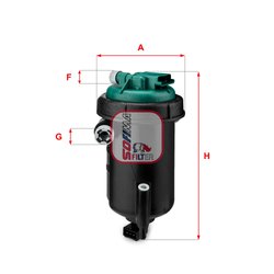 Filtru combustibil Sofima S 5148 GC