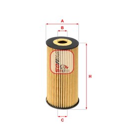 FILTRU ULEI SOFIMA S 5170 PE - Compatibil cu FIAT, MERCEDES-BENZ, NISSAN, OPEL, RENAULT, VAUXHALL