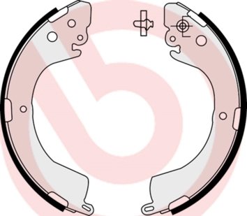 SET SABOTI FRANA BREMBO S 54 514 - Compatibil cu MITSUBISHI