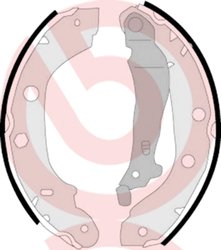 SET SABOTI FRANA BREMBO S 56 509 - Compatibil cu FIAT, NISSAN, RENAULT