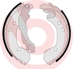 SET SABOTI FRANA BREMBO S 56 510 - Compatibil cu LADA, NISSAN, RENAULT