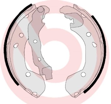 Set saboti frana Brembo S 56 510