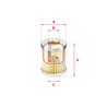FILTRU COMBUSTIBIL SOFIMA S 6008 G - Compatibil cu ALFA ROMEO, FIAT, LANCIA