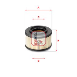 Filtru combustibil Sofima S 6013 NE